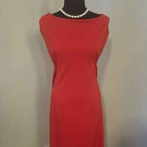 Red Cape Dress